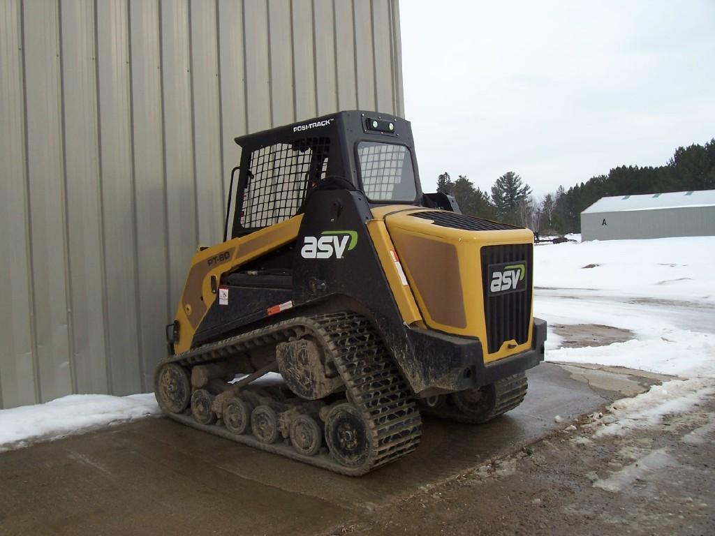 ASV PT80 Skid Steer Loader Specs and Dimensions - VeriTread