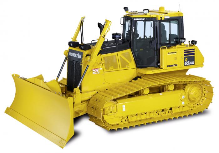 Komatsu D65PXi18 Crawler Tractor Specs: Dimensions & Weight