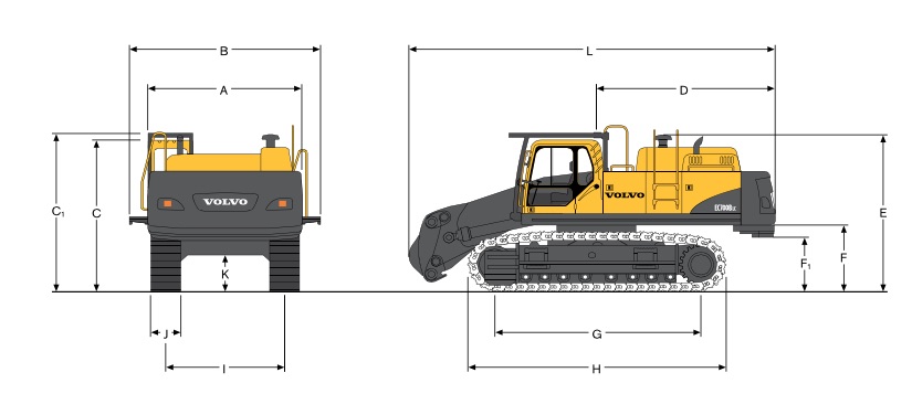 Volvo EC700BLC Base