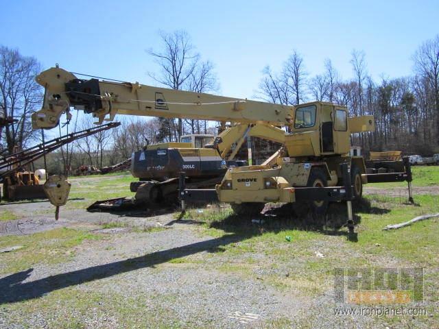 Grove RT525 Cranes Mobile Specs: Dimensions & Weight | VeriTread
