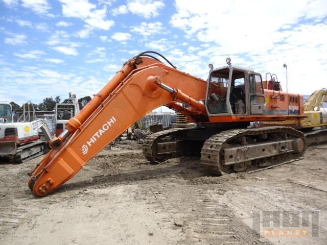 Hitachi EX700BE Excavator Specs and Dimensions - VeriTread