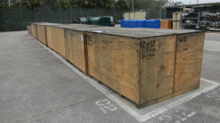 Quantity of (4) Crates General Freight transport quote to Green Cove ...
