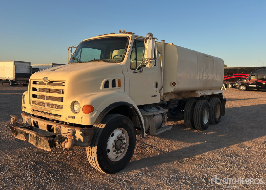 Sterling L7500 4000 gal 6x4 Water Truck General Freight transport quote ...