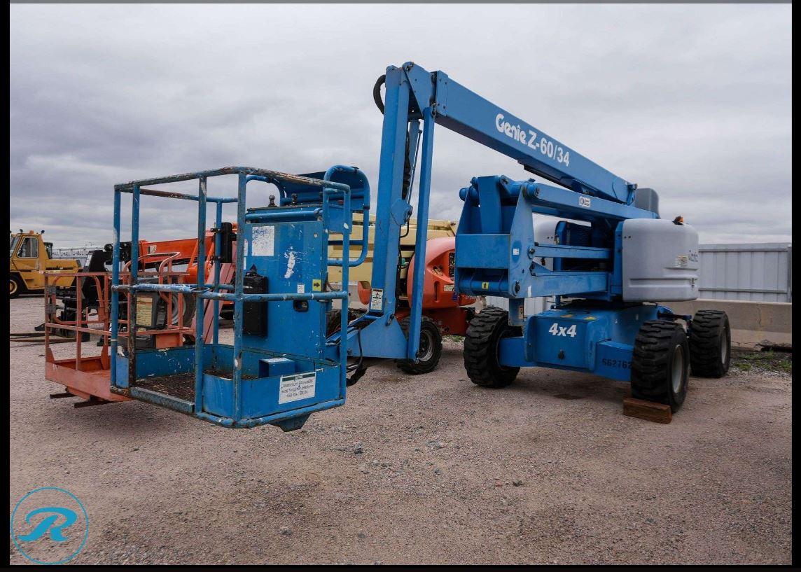 Genie Loading Genie Z60 34 4WD Aerial Work Platforms transport quote to Elizabeth, CO ...