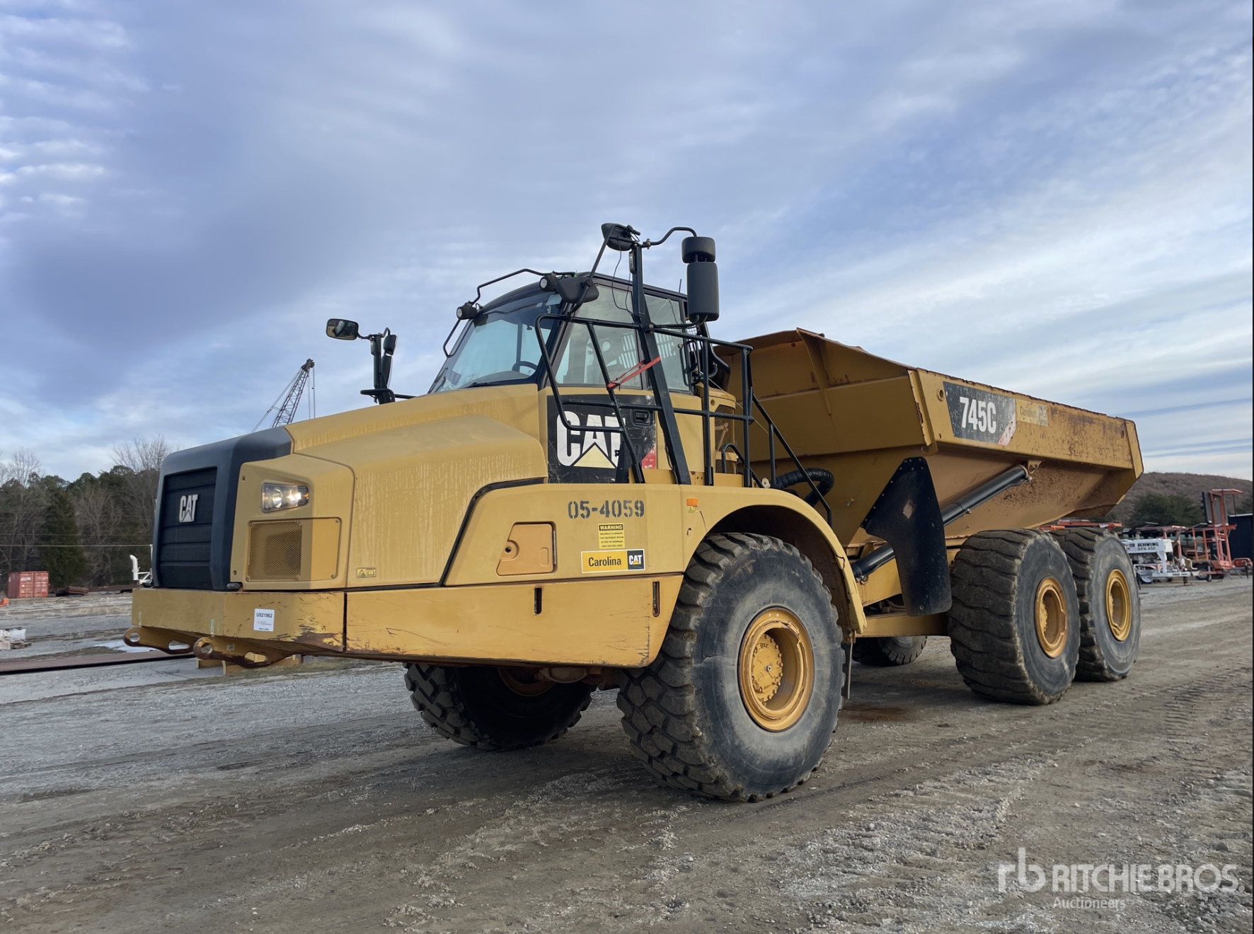 Caterpillar 745C Articulated Dump Trucks transport quote to Grand ...