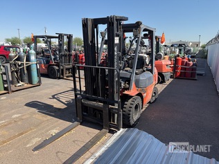 Toyota 7FGU25 Forklifts - Pneumatic Tire transport quote to El Paso, TX ...
