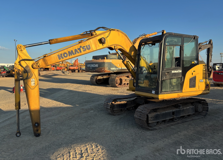2012 Komatsu PC70 Tracked Excavator General Freight transport quote to ...