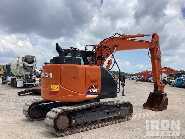 Hitachi ZX135US6 Excavators transport quote to Midland, TX