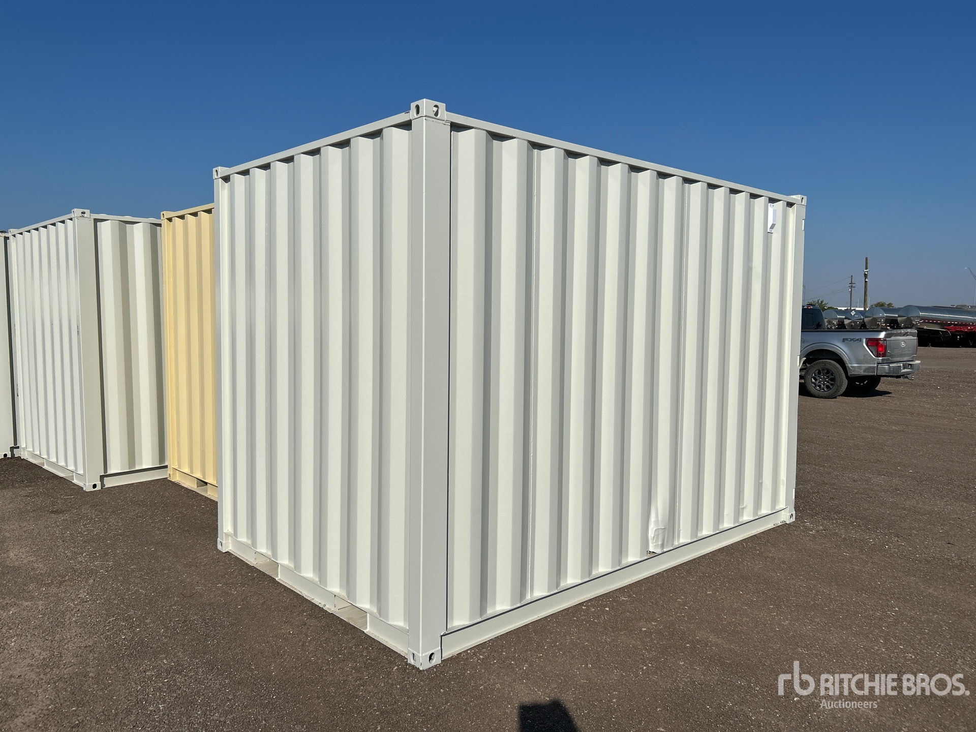 QUANTITY OF 3 STORAGE CONTAINERS ( 2-12 FT AND 1-10FT ) General Freight ...