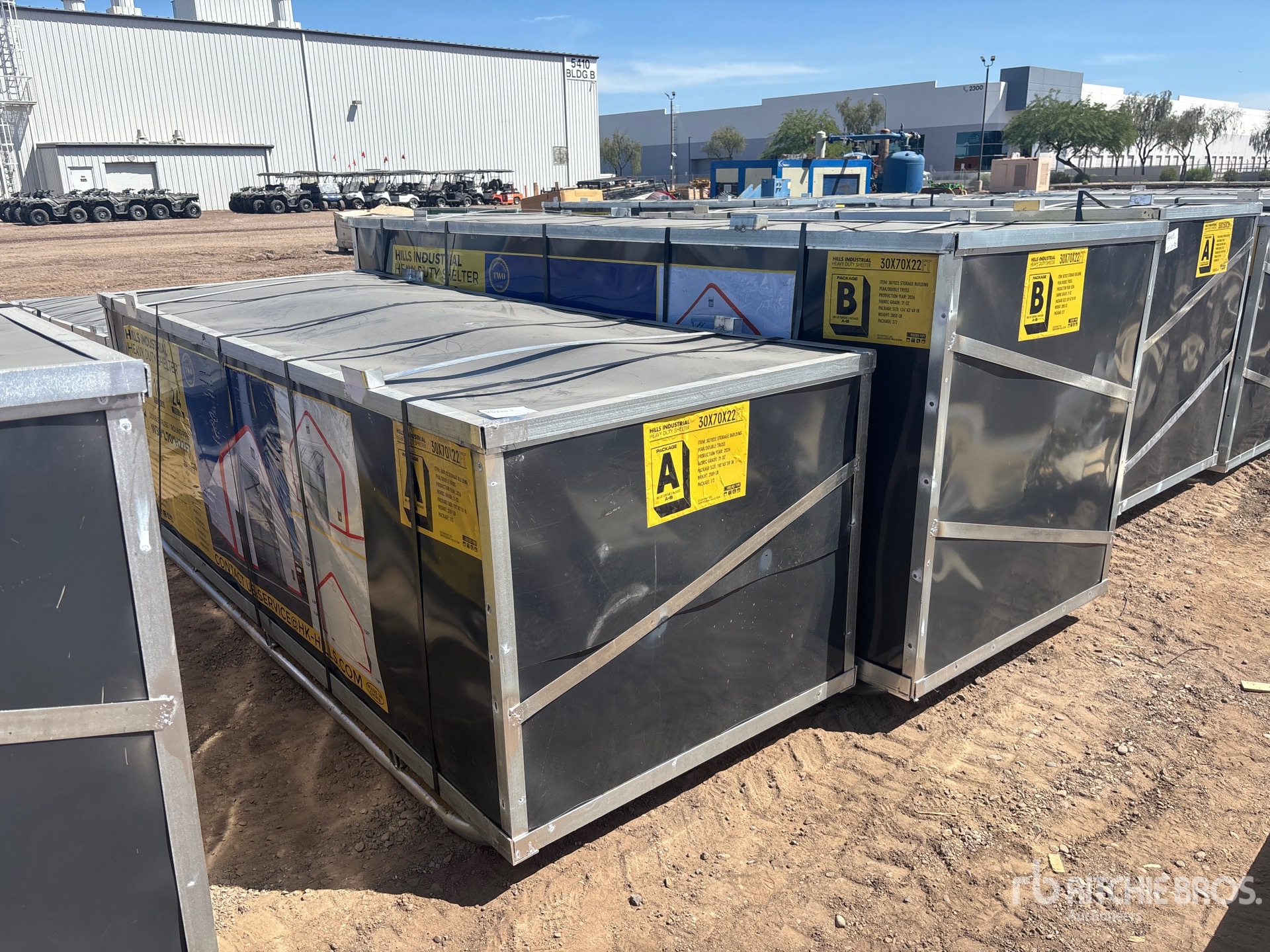 ( QUANTITY OF 2 ) 2026 HIlls Industrial 703022 70 ft x 30 ft x 22 ft ...