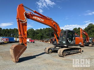 Hitachi ZX2006 Excavators transport quote to Preble, NY. VeriTread