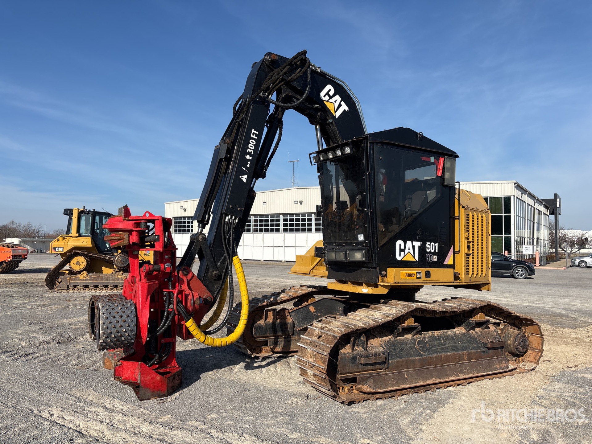 Caterpillar 501HD Feller Bunchers transport quote to Londonderry, VT ...